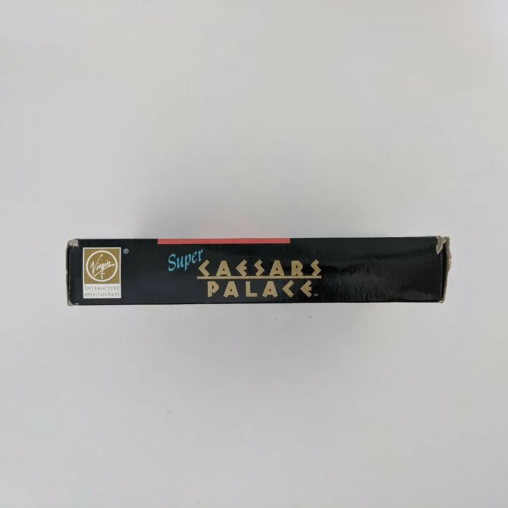 Super Caesars Palace (SNES) - Complete in Box (Virgin Interactive, 1993)